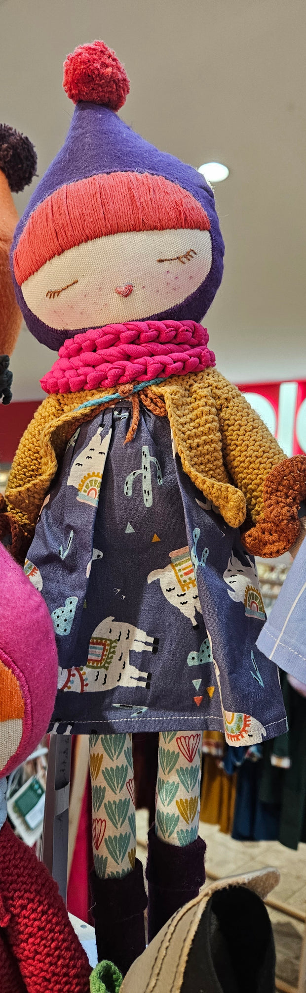 Handmade heirloom Doll - Luna Bella Designs