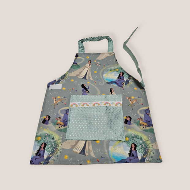 Handmade Girls Aprons size 3 - 7 years old - Luna Bella Designs