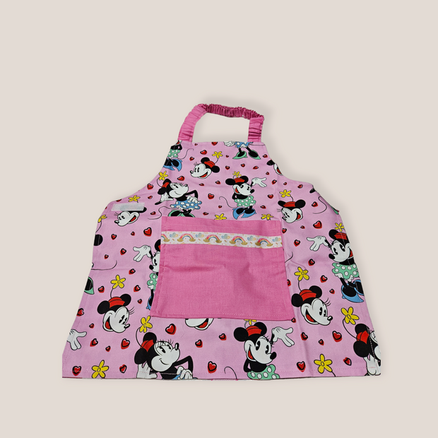 Handmade Girls Aprons size 3 - 7 years old - Luna Bella Designs