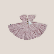 Handmade Prairie Dress - Soft Pink - Luna Bella Designs