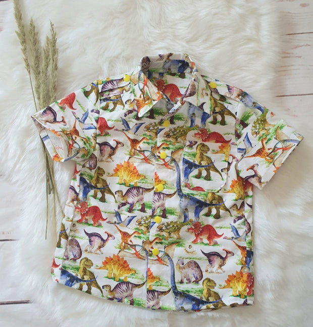 Handmade Boys Shirts - Luna Bella Designs