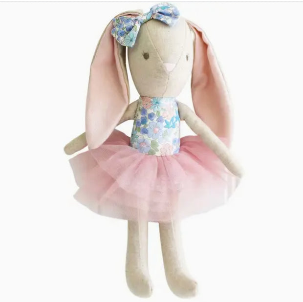 Alimrose Doll- LINEN Baby Bunny Liberty Blue - Luna Bella Designs