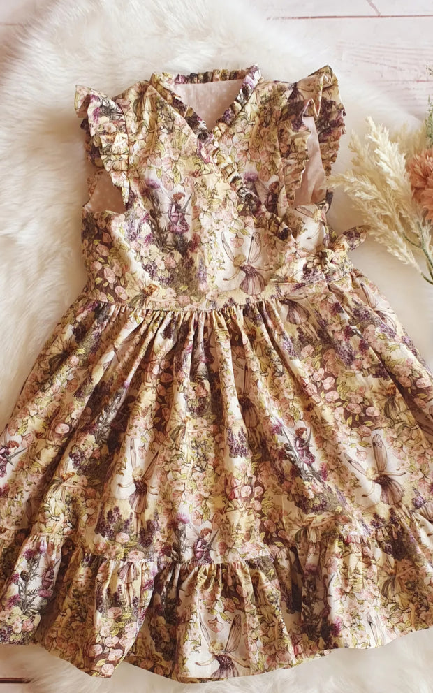 Handmade Fairy Wrap Dress | Luna Bella Designs Handmade Fairy Wrap Dress | Luna Bella Designs