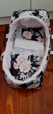 Doll carry cot - Luna Bella Designs