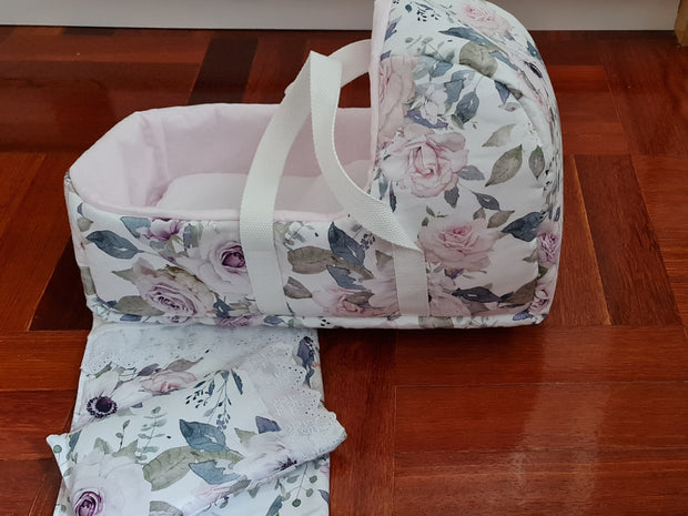 Doll carry cot - Luna Bella Designs