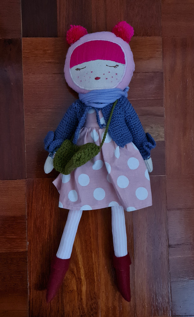 Handmade heirloom Doll - Luna Bella Designs