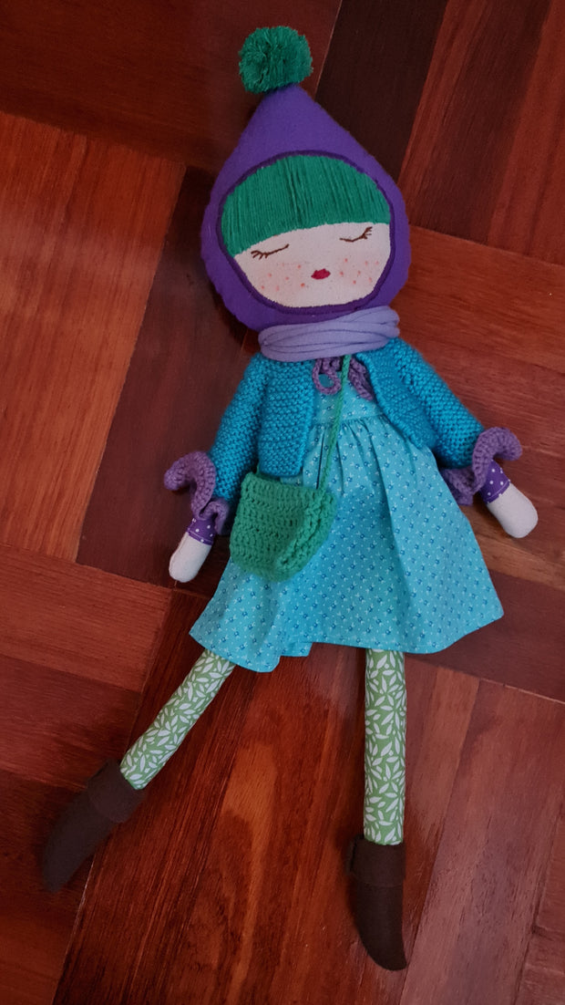 Handmade heirloom Doll - Luna Bella Designs