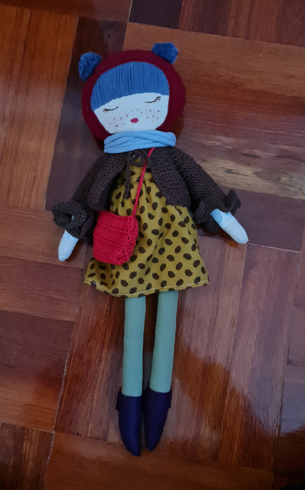 Handmade heirloom Doll Luna Bella Designs