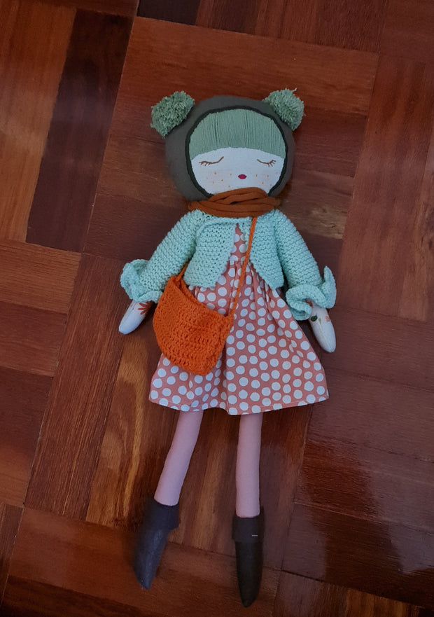 Handmade heirloom Doll - Luna Bella Designs