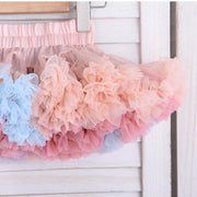 Rainbow petticoat tutu skirt - Luna Bella Designs